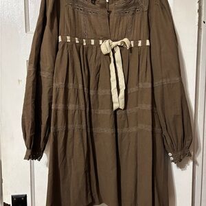 FP Movement by Free People Brown Mini Dress